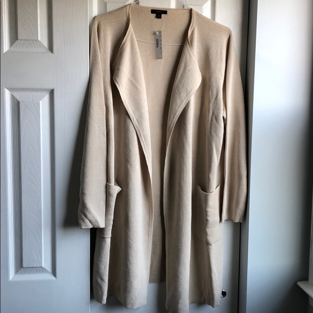 Juliette collarless sweater-blazer